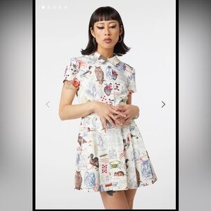 Dangerfield Dodo Print Dress Sz: AU12